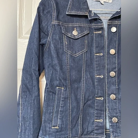 C’est Tio Denim Jean Jacket Size Small - Picture 3 of 8